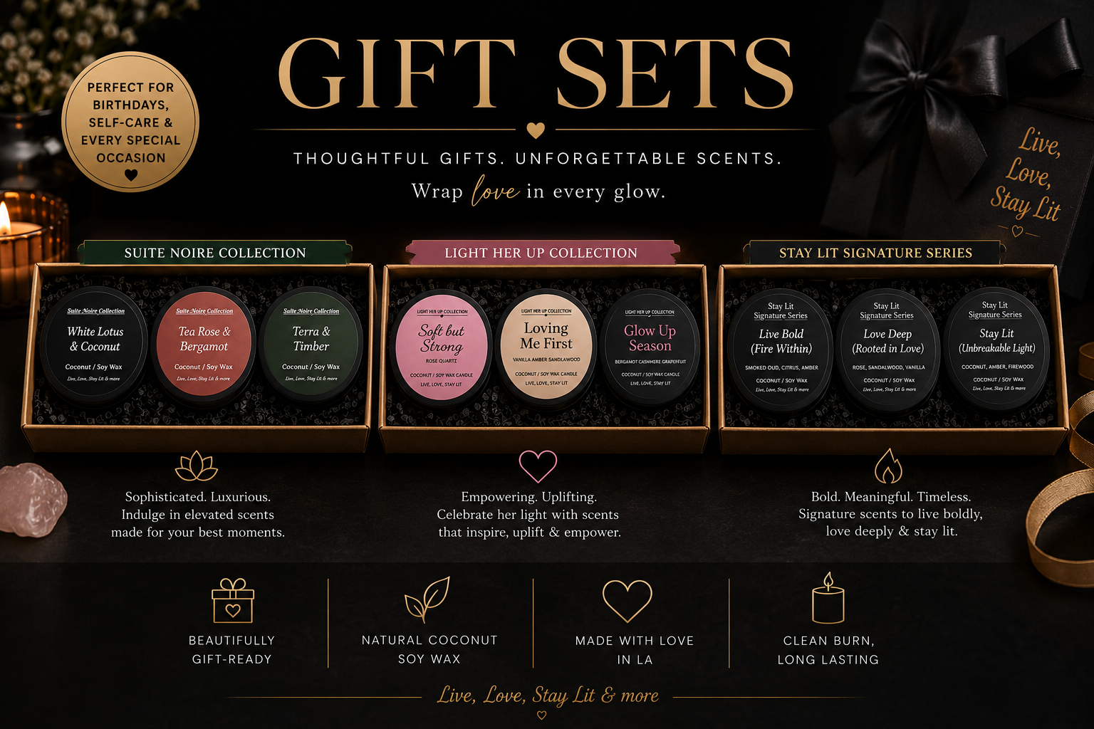 Gift Sets & Candle Bundles