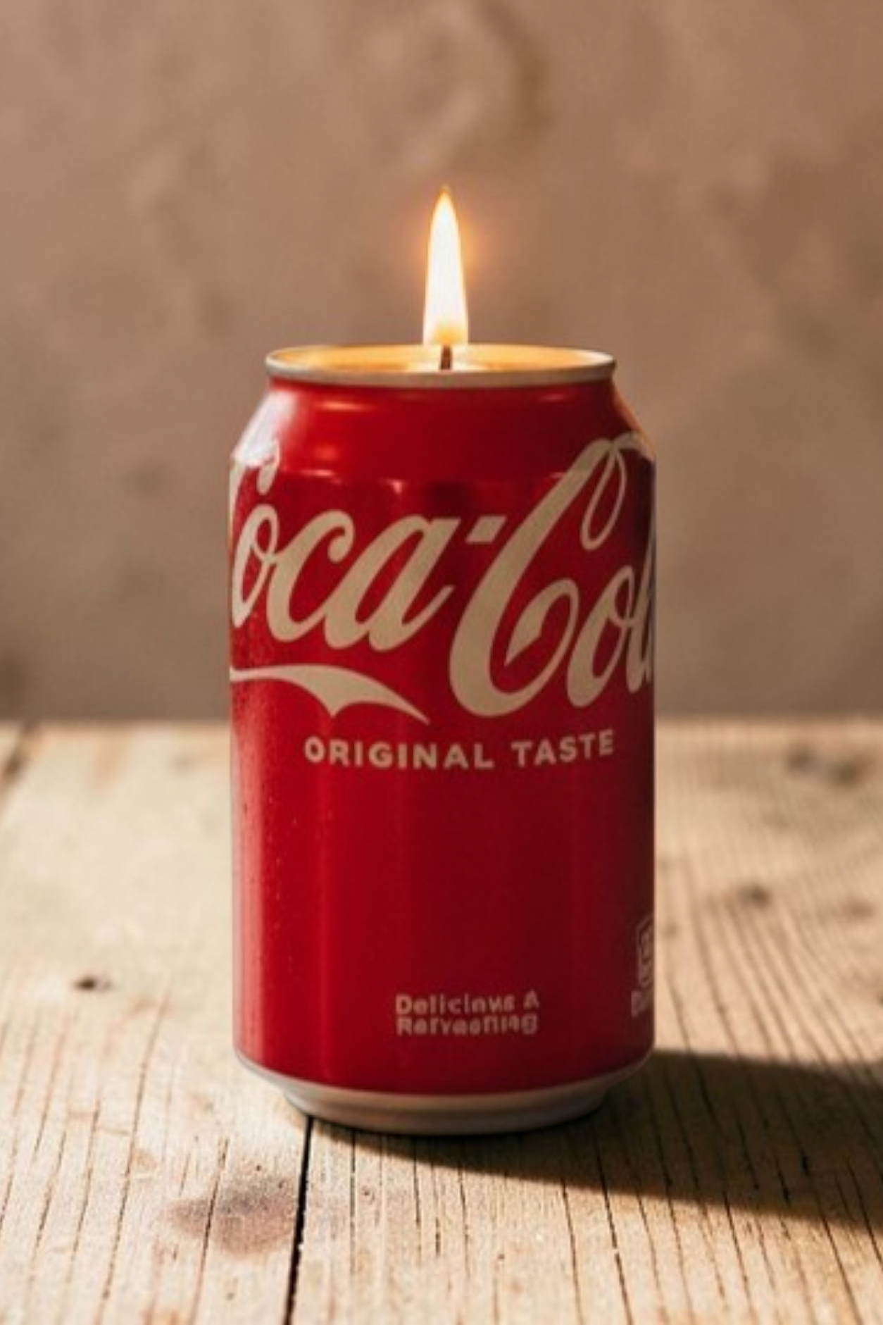 Classic Cola Can Candle – Fizzy Coke Scented Candle | Upcycled Soda Can Candle | 12oz
