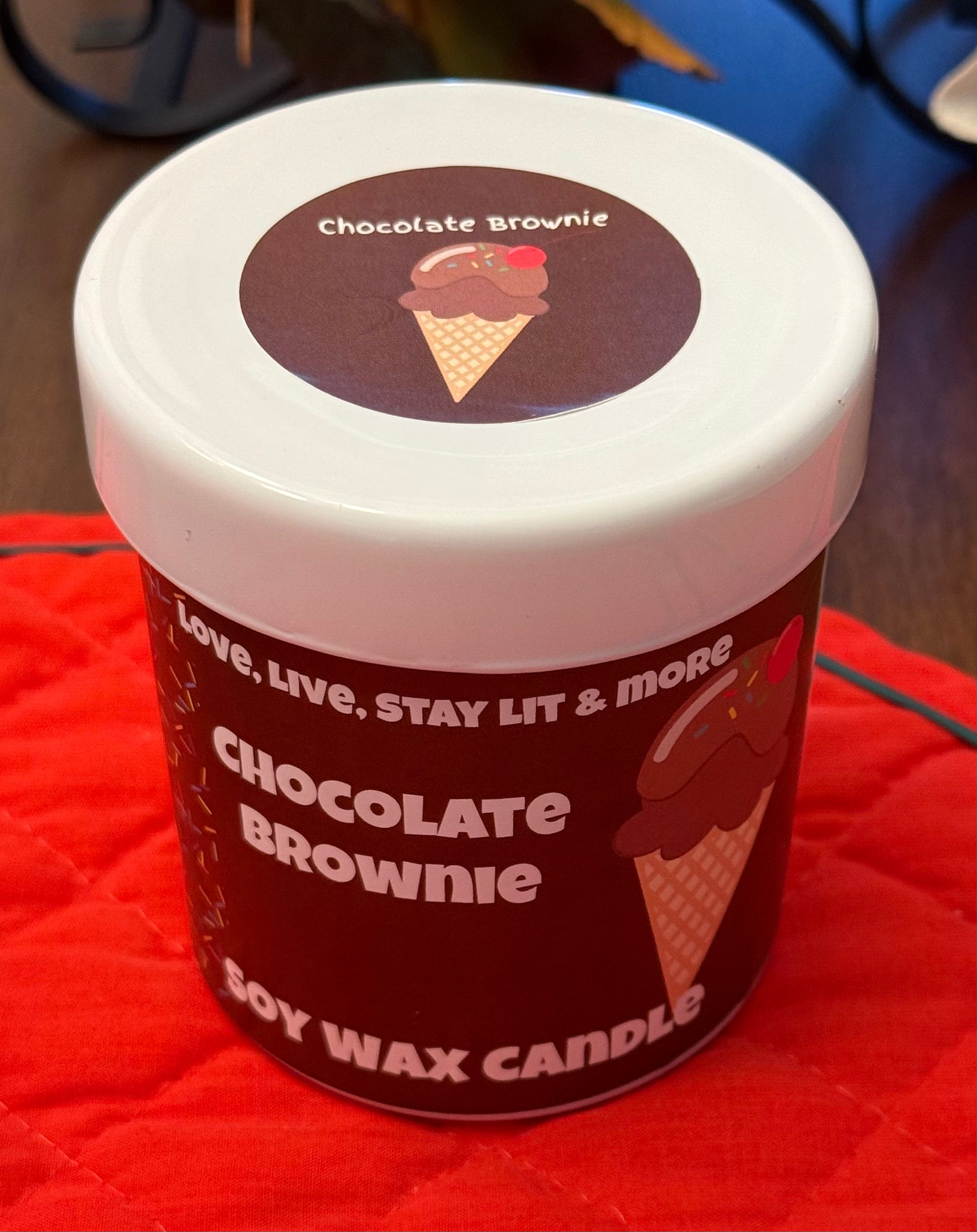 Ice Cream Flavored Soy Candles