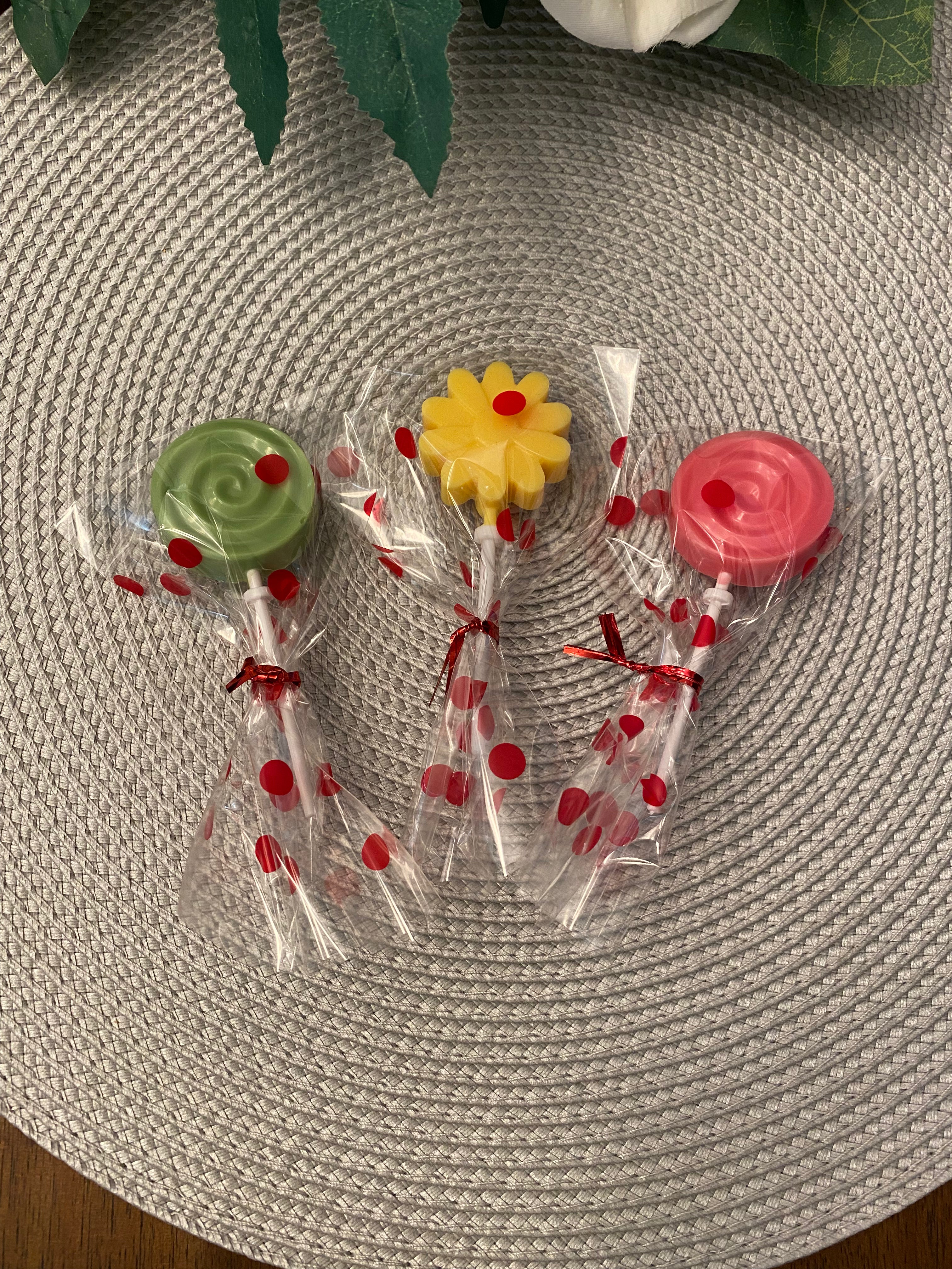 Lollipop Wax Melts – Sour Watermelon, Green Apple & Pineapple | Tropical Fruit Soy Wax Melts | Fun, Long-Lasting, Phthalate-Free Home Fragrance