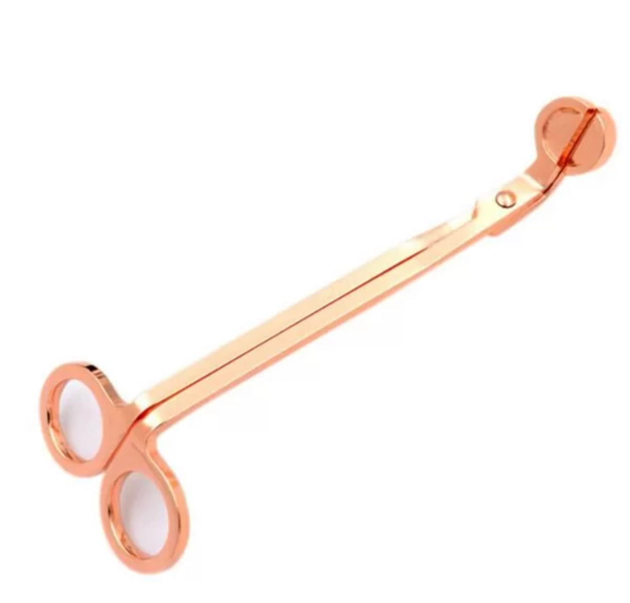Rose Gold Candle Wick Trimmer – Essential Candle Care Tool for Longer Lasting, Even Burns