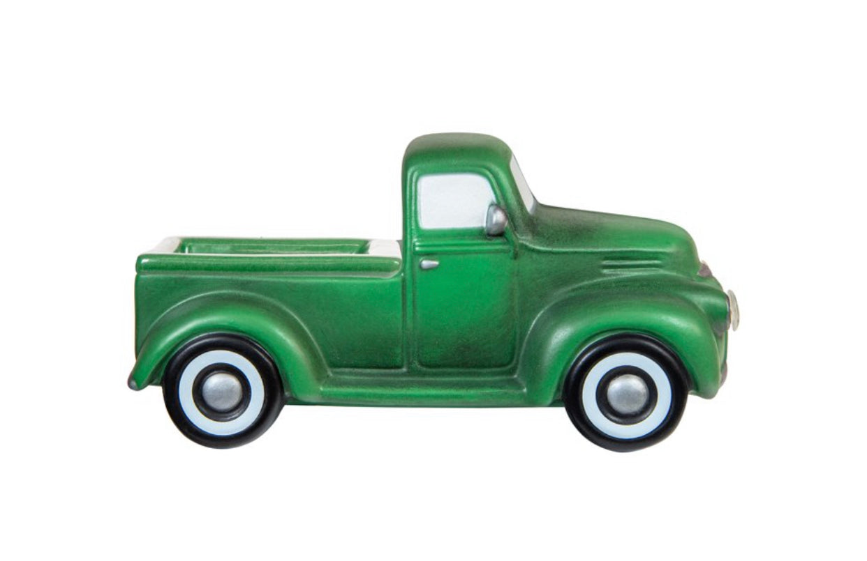 Vintage Truck Wax Warmer with Working Headlights – Nostalgic Electric Wax Melt Warmer for Home Fragrance